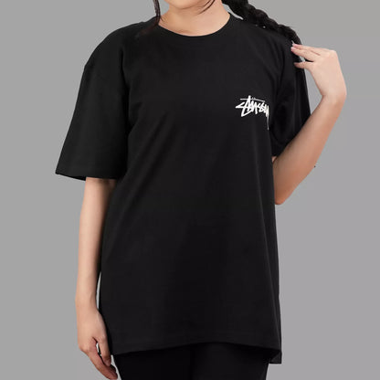 Stussy Plush Black Tee