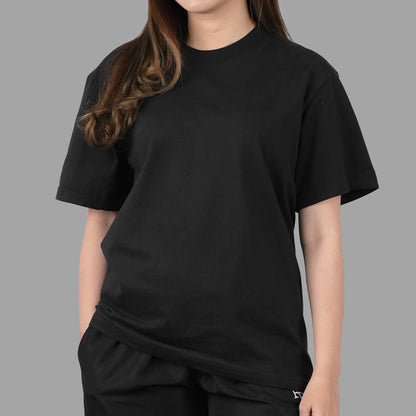 Supreme Backwards Black Tee