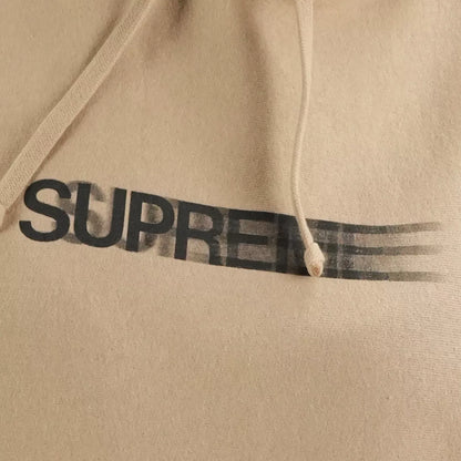 Supreme Motion Logo Hoodie Dark Tan