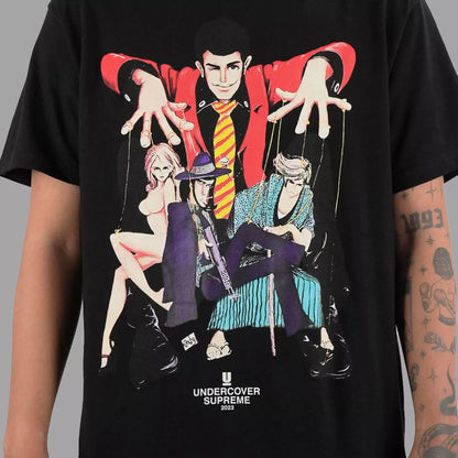 Supreme Undercover Lupin Black Tee