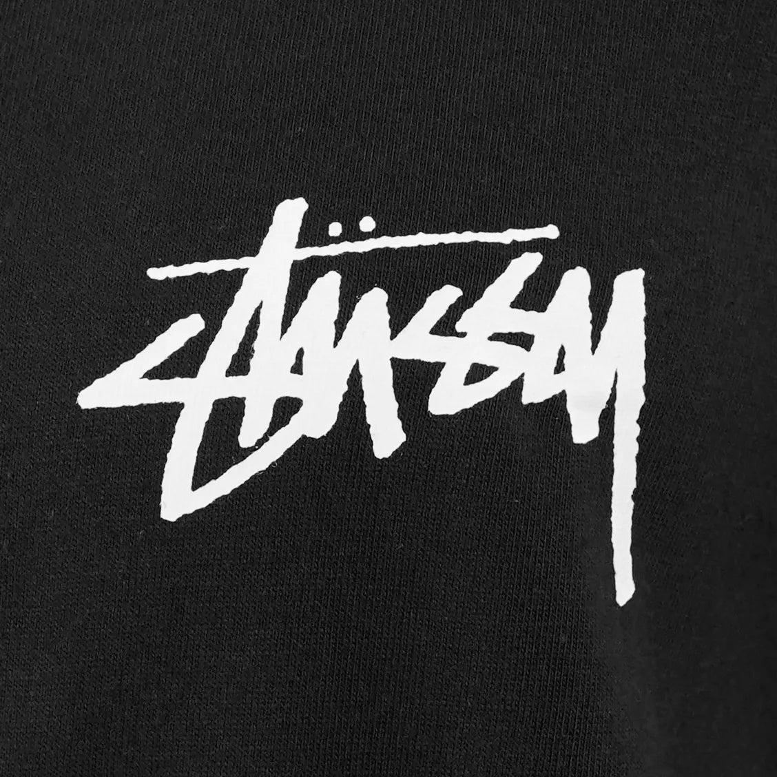 Stussy Plush Black Tee