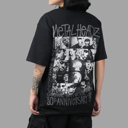 Stussy Metalheadz 30 Th Black Tee