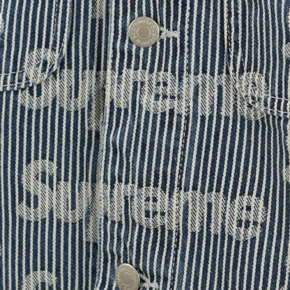 Supreme Denim Chore Trucker Jacket Stripe SS24